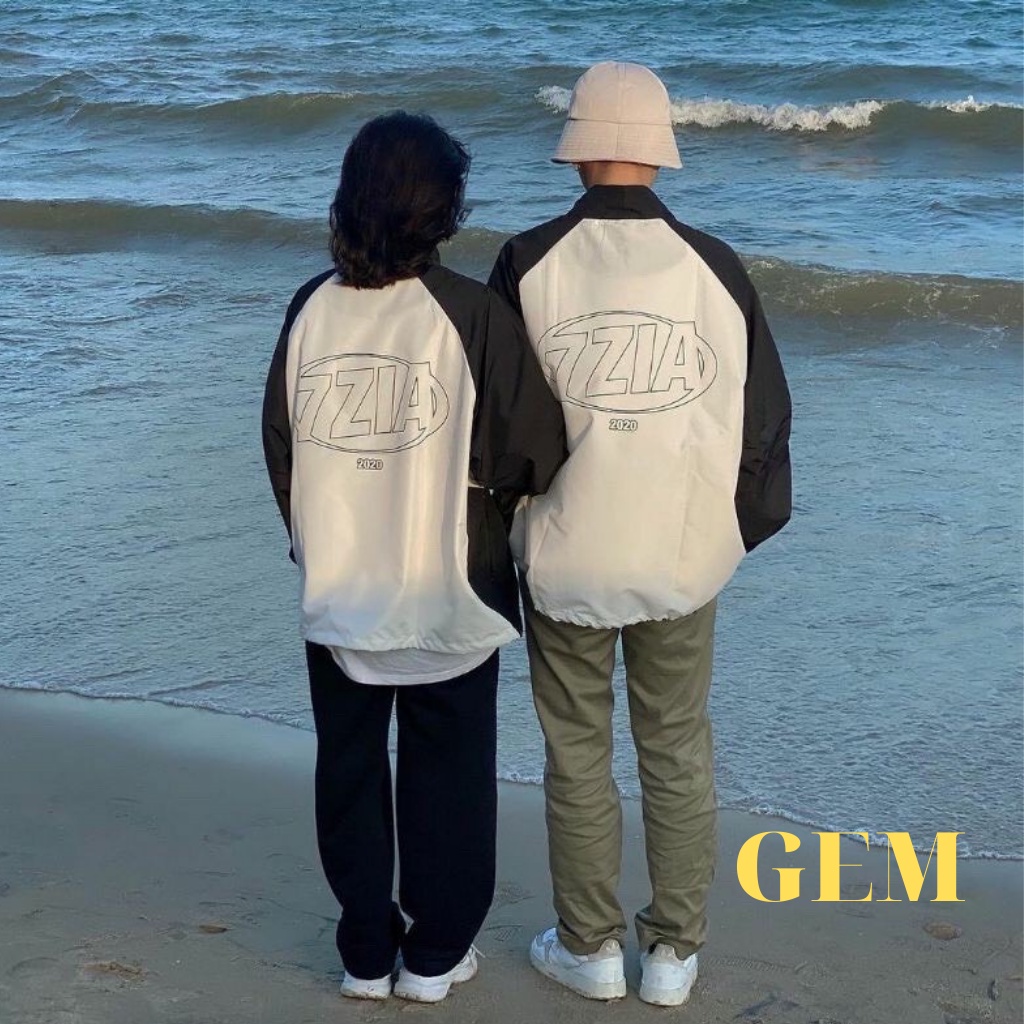 Áo khoác Dù 7ZIA Nam Nữ Unisex Fomr Rộng Thời Trang Giá Rẻ Gem