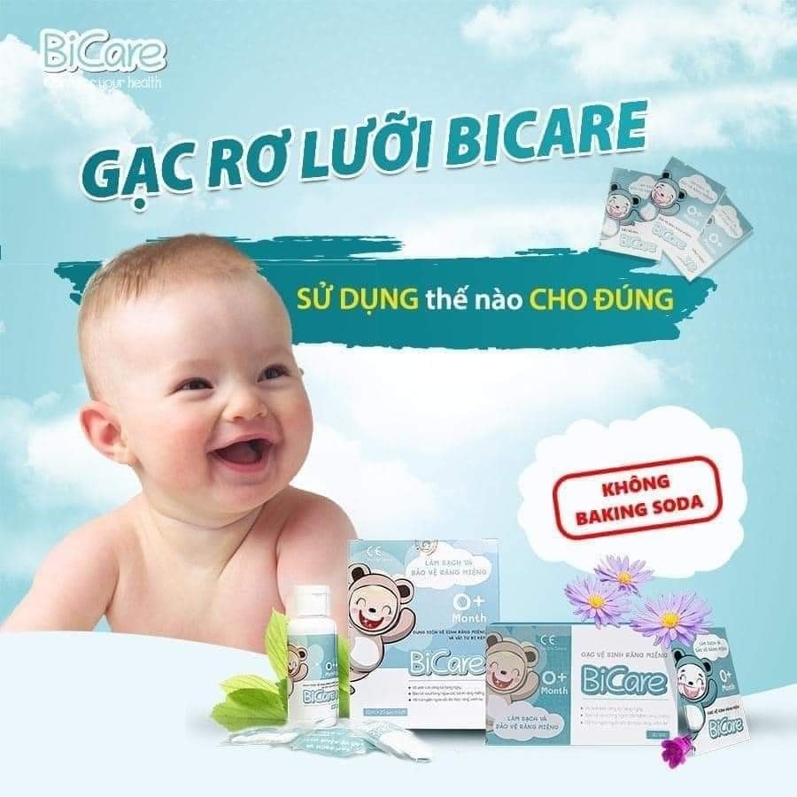 Gạc Vệ Sinh Răng Miệng Cho Bé Bicare