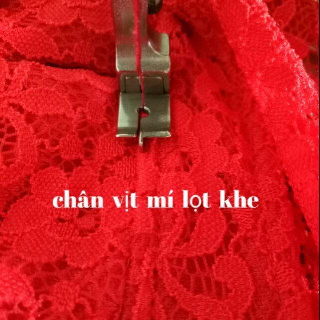 Chân vịt mí lọt khe loại tốt dùng cho máy công nghiệp 1 kim