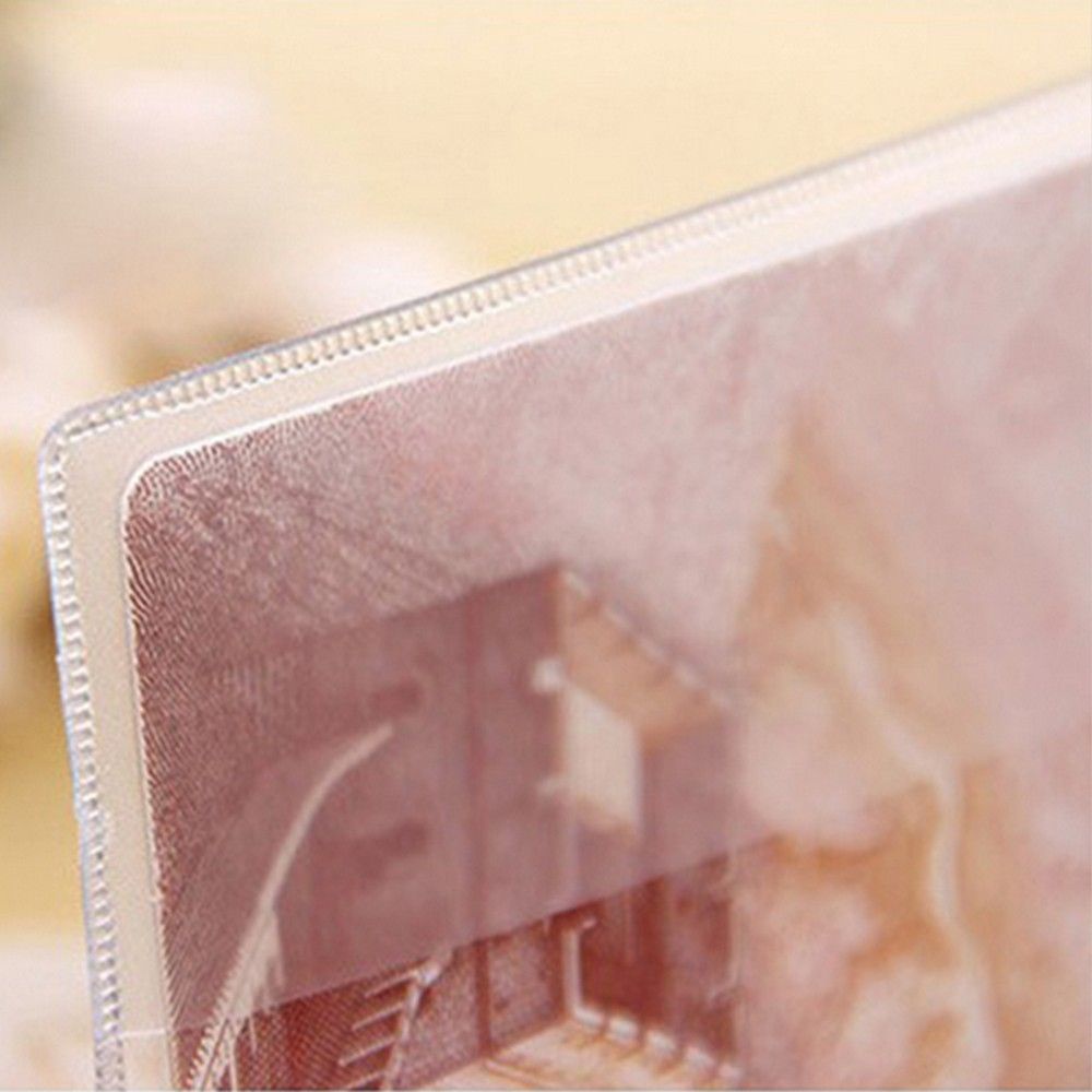 Túi đựng hộ chiếu/ thẻ ID pvc trong suốt chống thấm nước tiện khi đi du lịch