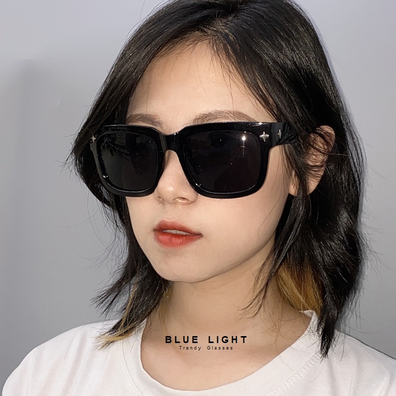 Kính Râm, Kính Mát Nam Nữ Mắt Vuông To Cá Tính Hàn Quốc - BLUE LIGHT SHOP