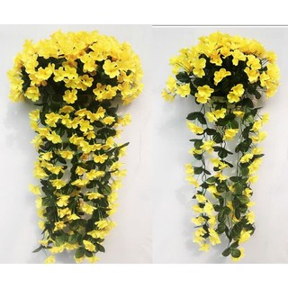 Hoa lụa treo tường