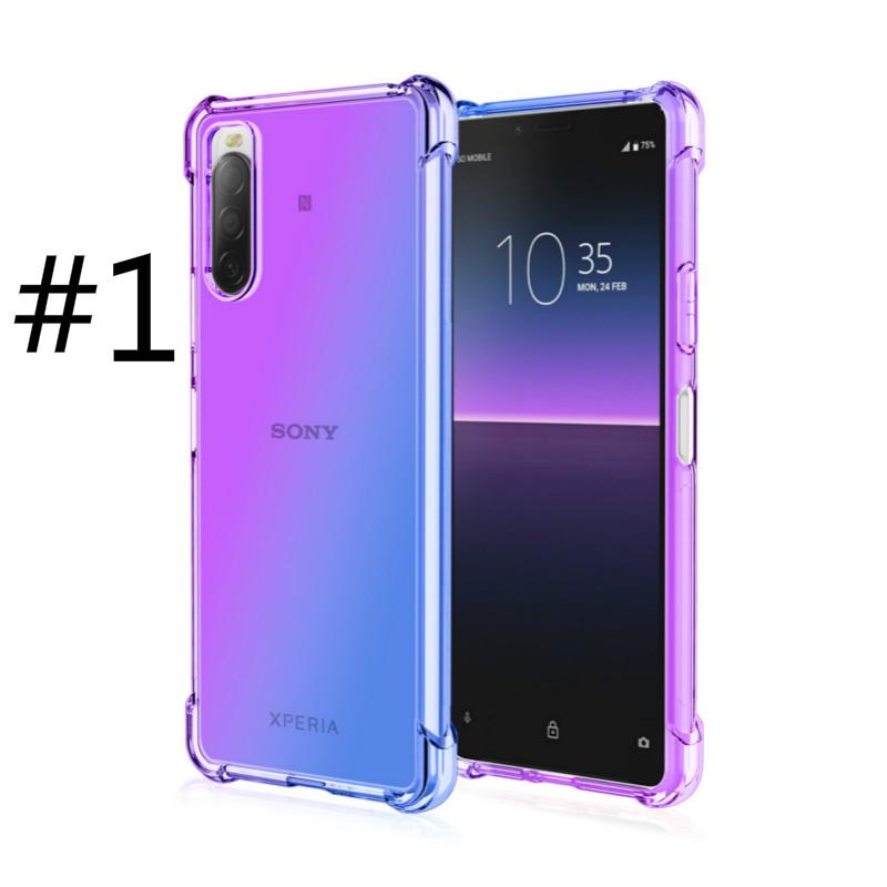 Ốp lưng SONY Xperia 8 Xperia 5 Xperia 10 II Xperia 1 II Xperia 5 II Xperia L4 Case transparent Silicone TPU Soft Cover