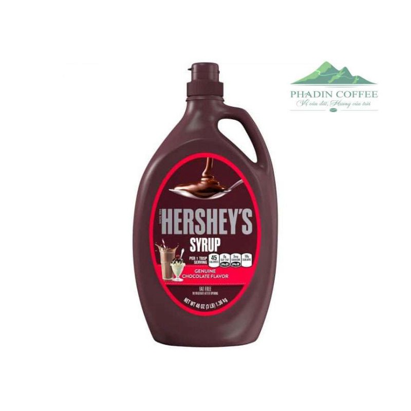 SỐT SOCOLA 1,36kg ( HERSHEY'S - MỸ)