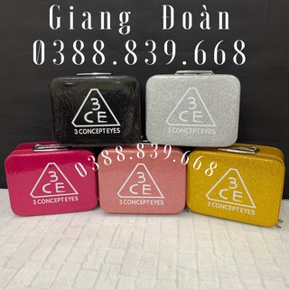 Cốp Đựng Mỹ Phẩm 3CE Số 2 Da Bóng
