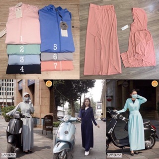 Com Bo SÉT ÁO CHỐNG NẮNG VÀ VÁY NẮNG LENSEN