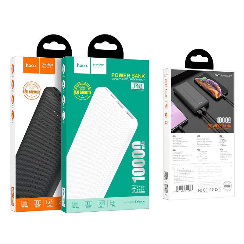 Pin Sạc Dự Phòng HOCO 10.000mAh-J48 | BigBuy360 - bigbuy360.vn