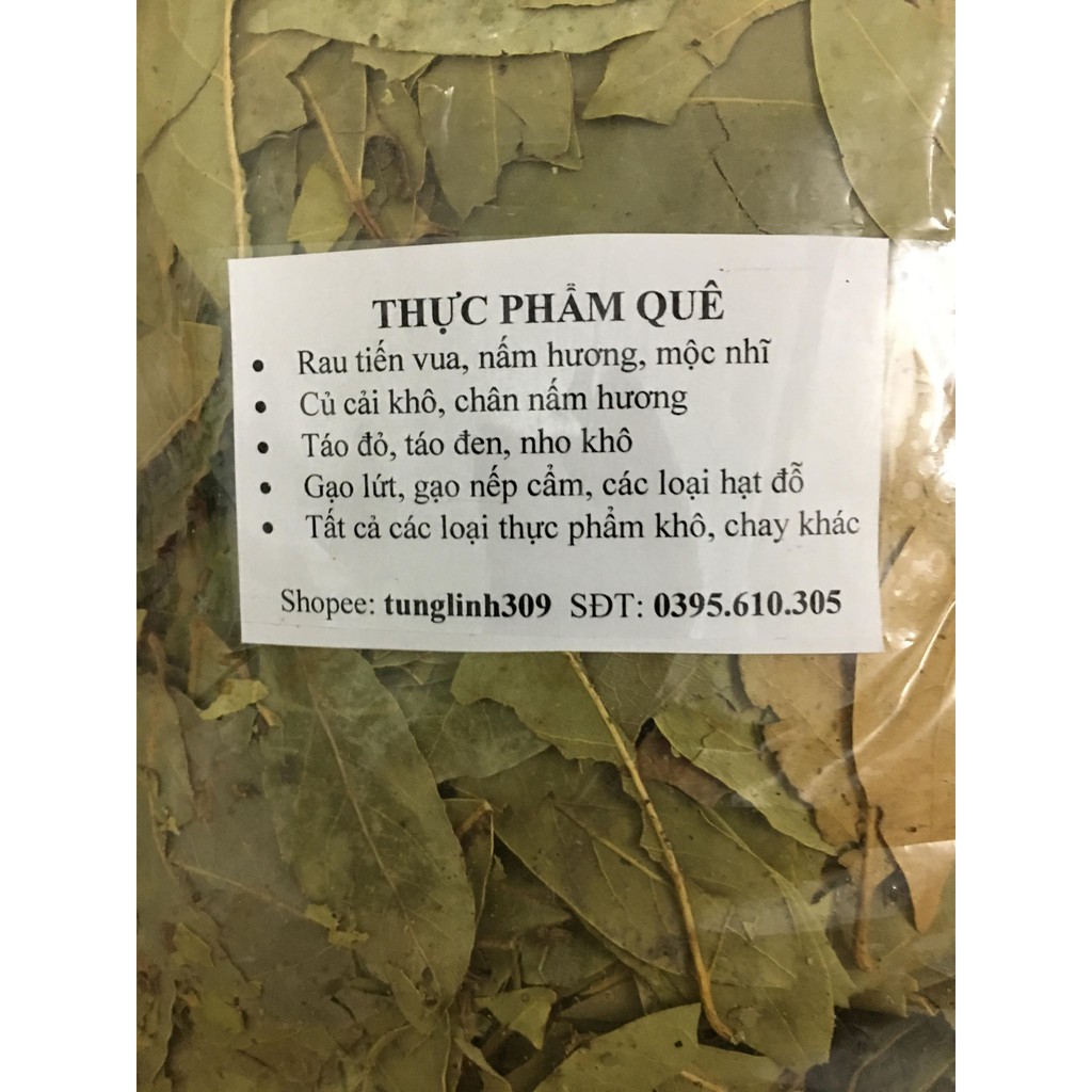 LÁ NGUYỆT QUẾ (LÁ THƠM, BAY LEAF) gói 100g