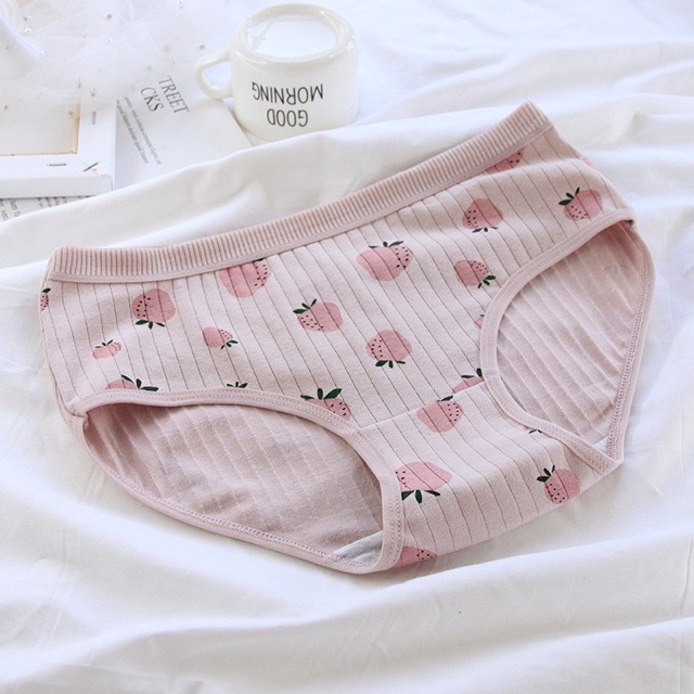 Quần lót cotton quả dâu cực cute
