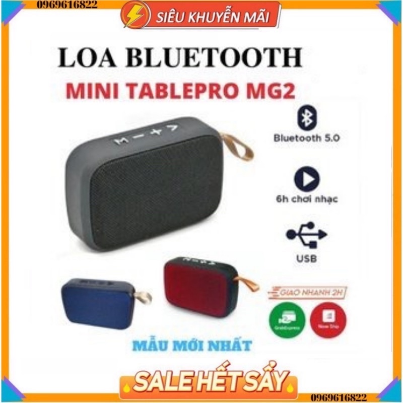 Loa Bluetooth Mini Cầm Tay MG2 , loa bluetooth giá rẻ , thiết kế nhỏ gọn cầm tay , bảo hành 12 tháng