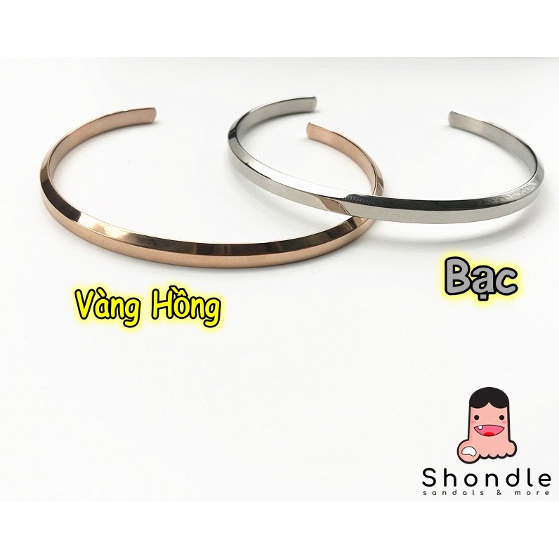 Vòng Tay Cuff DW Unisex Bản Đẹp - Chất Không Rỉ - Bảo Hành 1 Năm