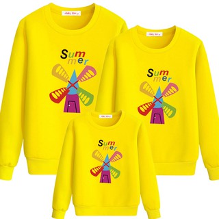 🎡áo nỉ gia đình chong chóng đủ màu đỉ size 6-95kg