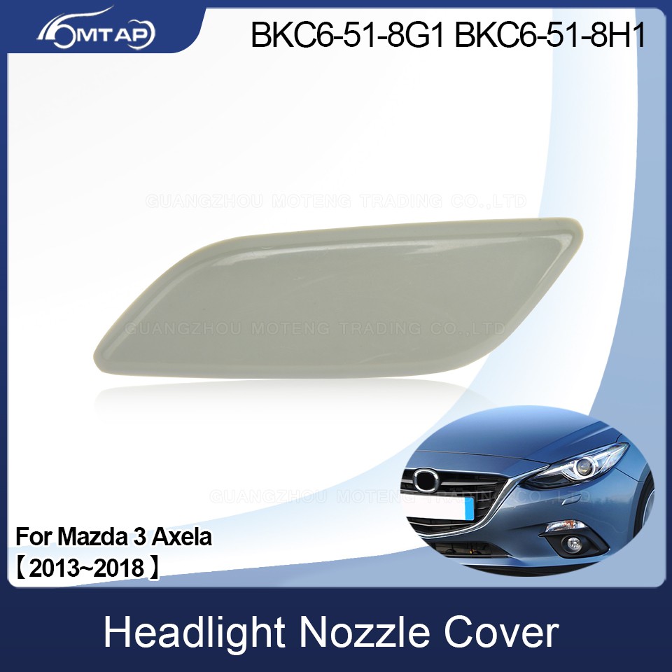 MTAP Cho Axela Cản Trước Đèn Pha Máy Giặt Vòi Phun Cho MAZDA 3 Axela 2013 ~ 2018 Đèn Pha Xịt Nước Je