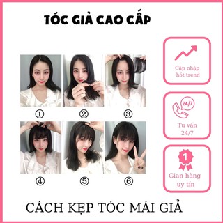 Tóc giả mái thưa tết con rít❤️FREESHIP❤️