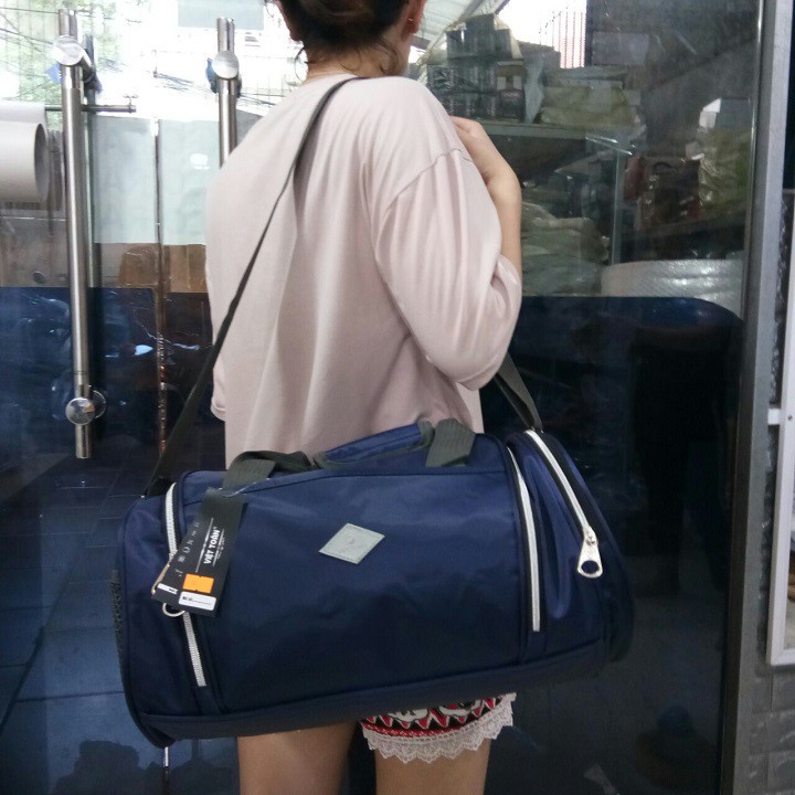 Túi Trống thể thao Việt Toàn, có ngăn để giày Hàng VN TUI-123