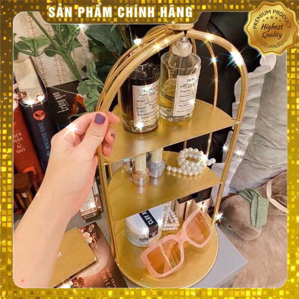 ❄💗💗Kệ Lồng Chim Đựng Mỹ Phẩm - Nước Hoa