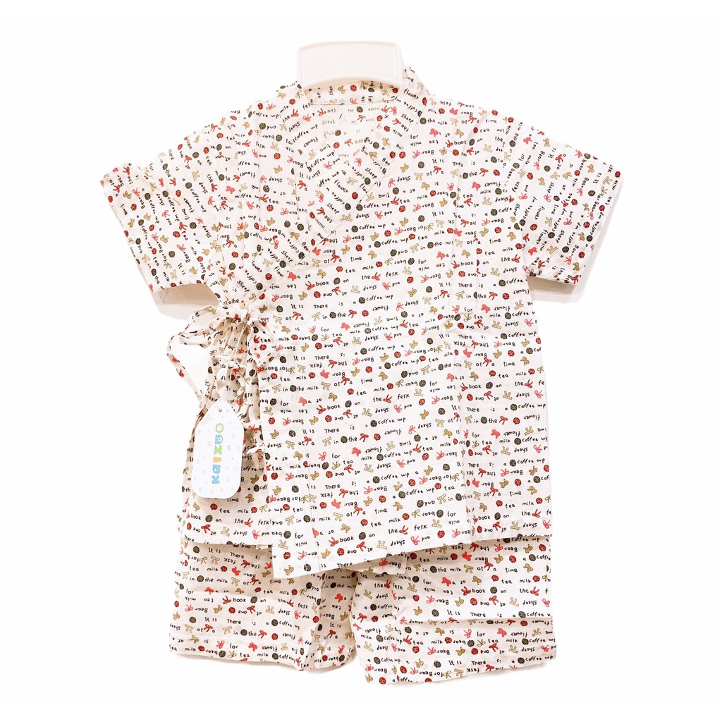 Bộ Yukata Kate Cột Chéo Kiểu Nhật Kaizoo Cho Bé