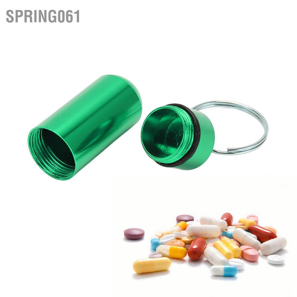 Lọ đựng thuốc bằng hợp kim nhôm chống nước chống ẩm cho dịp dã ngoại