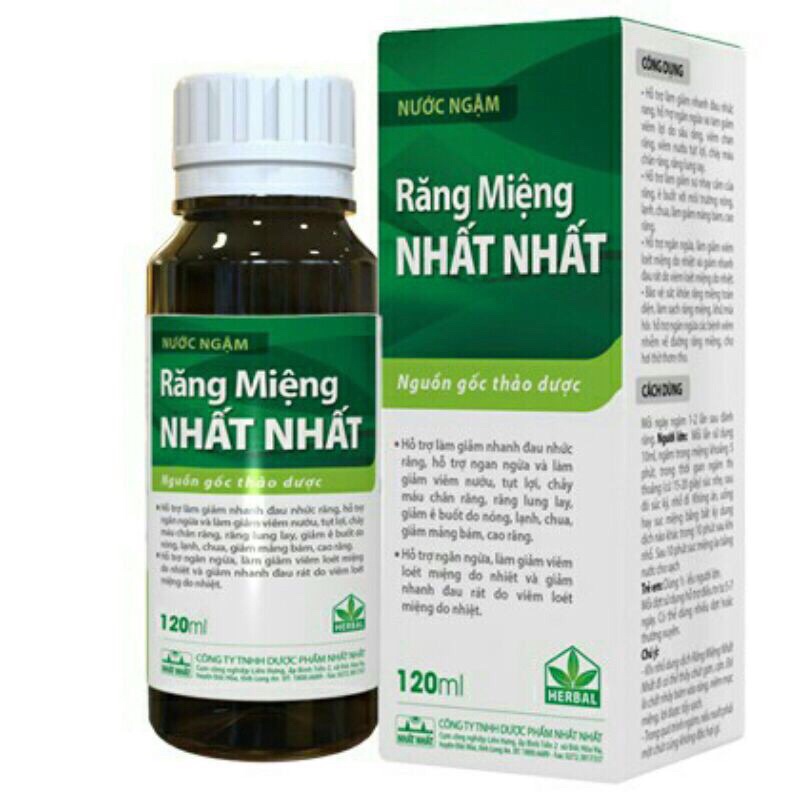 Nước ngậm Răng miệng nhất nhất 120ml