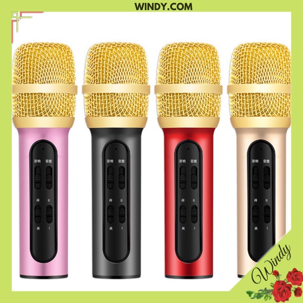 Micro Karaoke Livestream Thu Âm C11 Cao Cấp + Tặng Tai Nghe