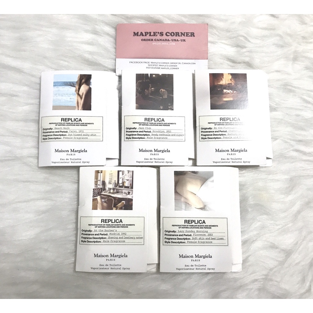 Vial Nước Hoa Replica Maison Margiela