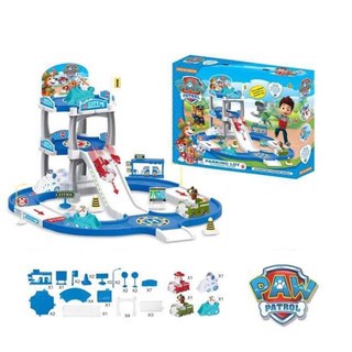 BỘ LẮP RÁP CÔNG TRÌNH NHÀ XE CHÓ CỨU HỘ PAW PATROL