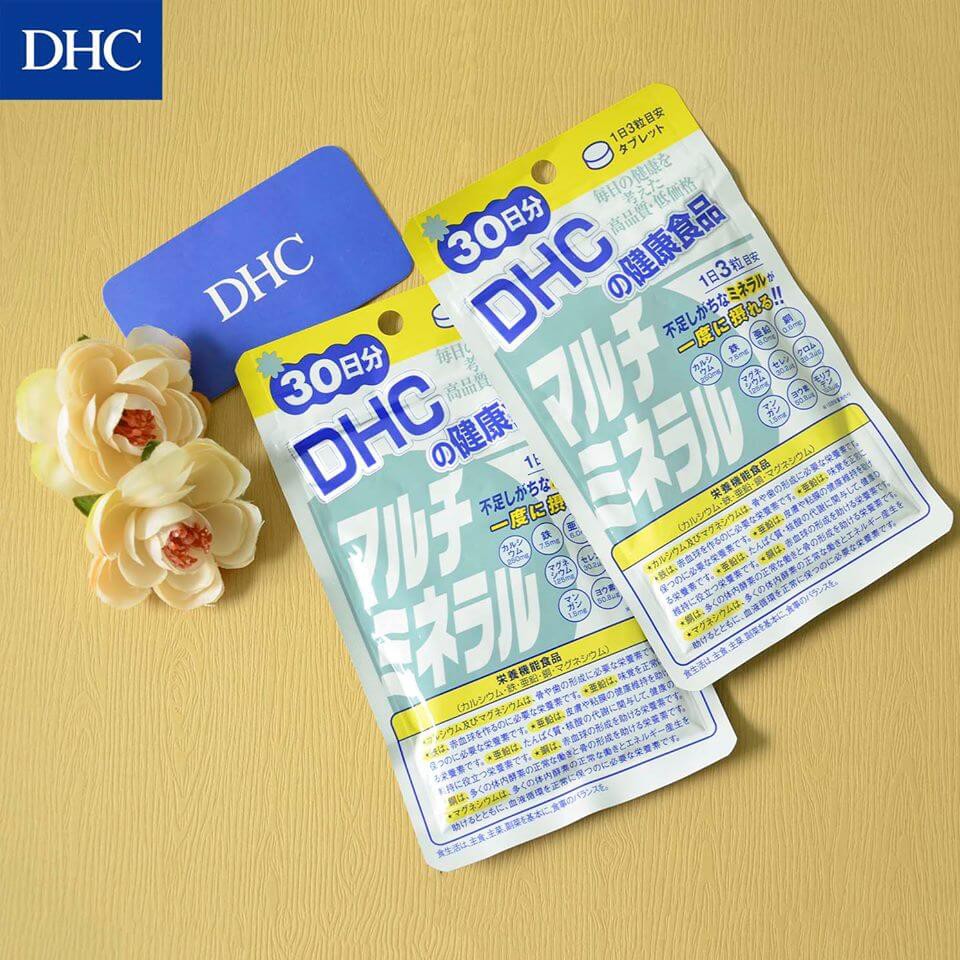 Viên Uống Khoáng Tổng Hợp DHC Multi Minerals 30 Ngày Multi Minerals (30-Day Supply)