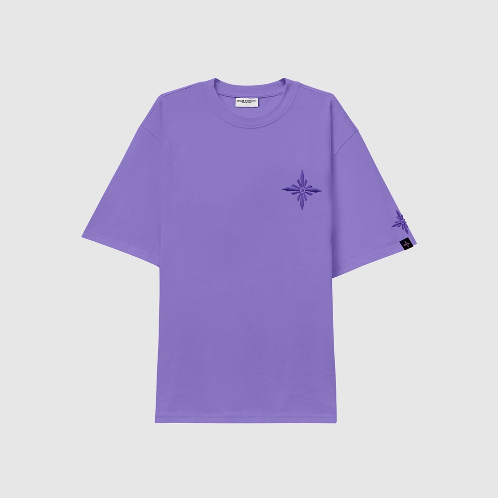 Áo thun Lesavril de Vetements Brilliante Purple Amethyst