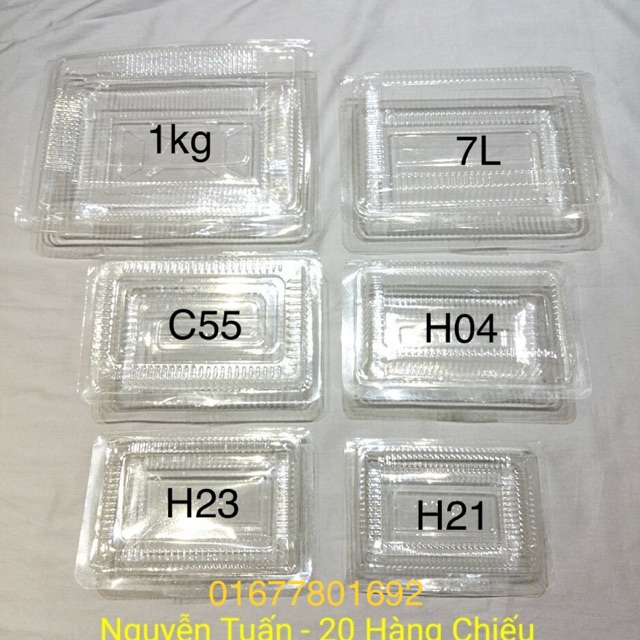 Hộp nhựa mỏng đựng thực phẩm