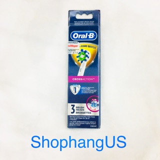 Bàn chải điện Oral-B Cross Action combo 3 đầu thay thế