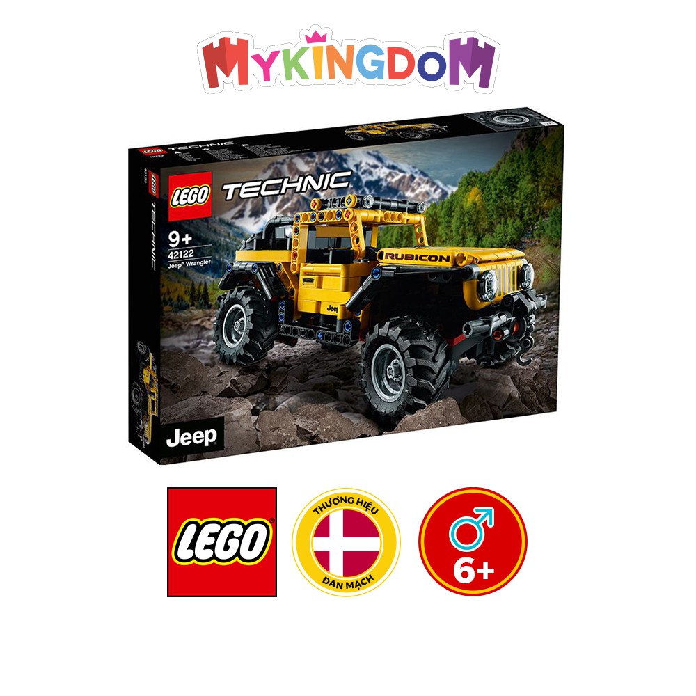 LEGO Technic Xe Địa Hình Jeep Wrangler 42122
