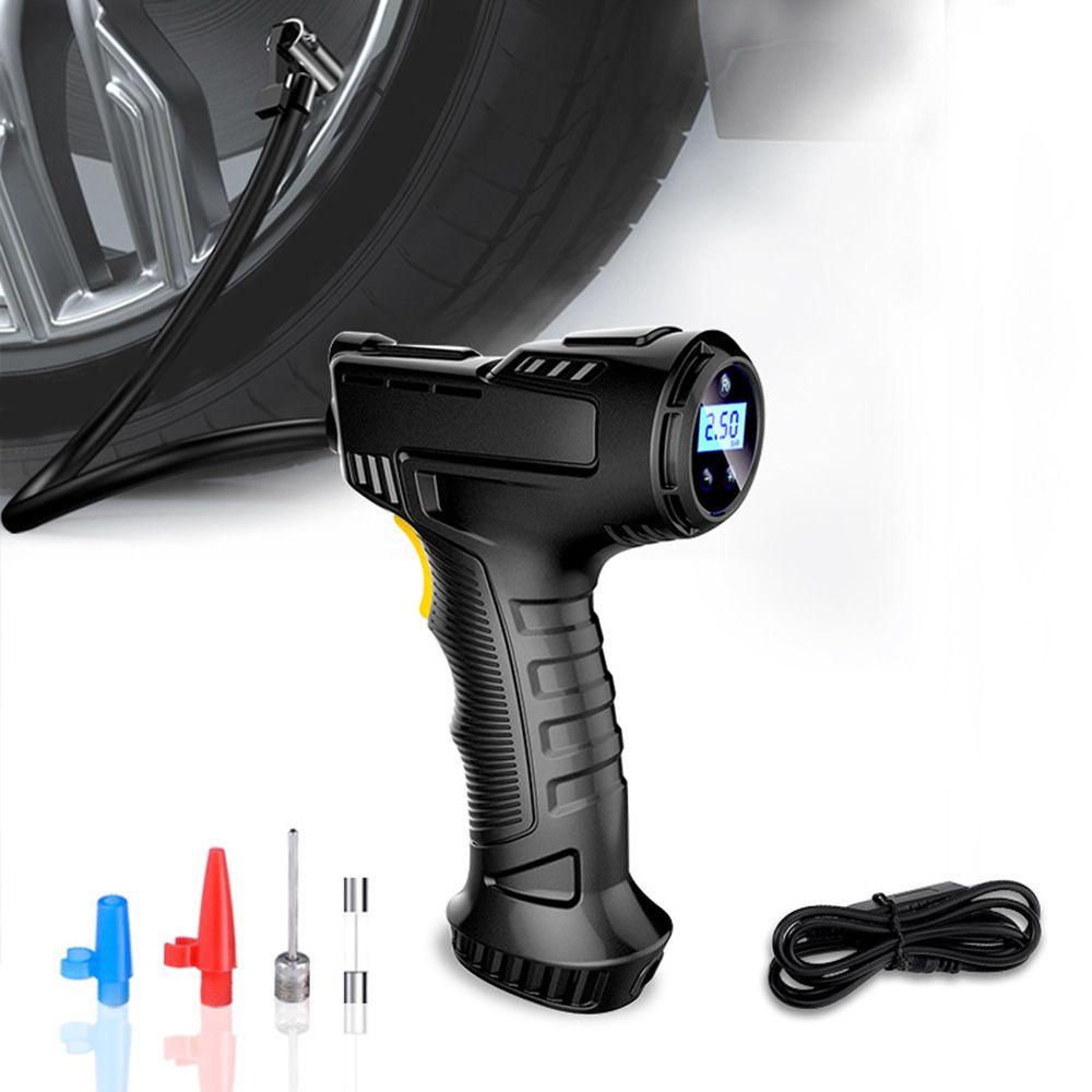 Máy Bơm Lốp Xe Hơi Chạy Điện Có Thể Sạc Lại Tiện Dụng