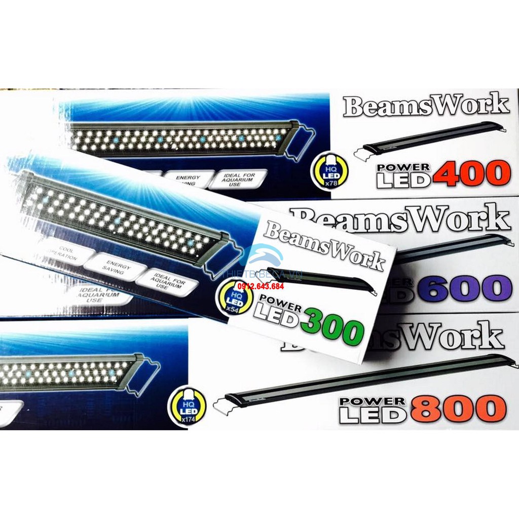 Đèn cho bể cá cảnh, bể thuỷ sinh Beamswork power Led