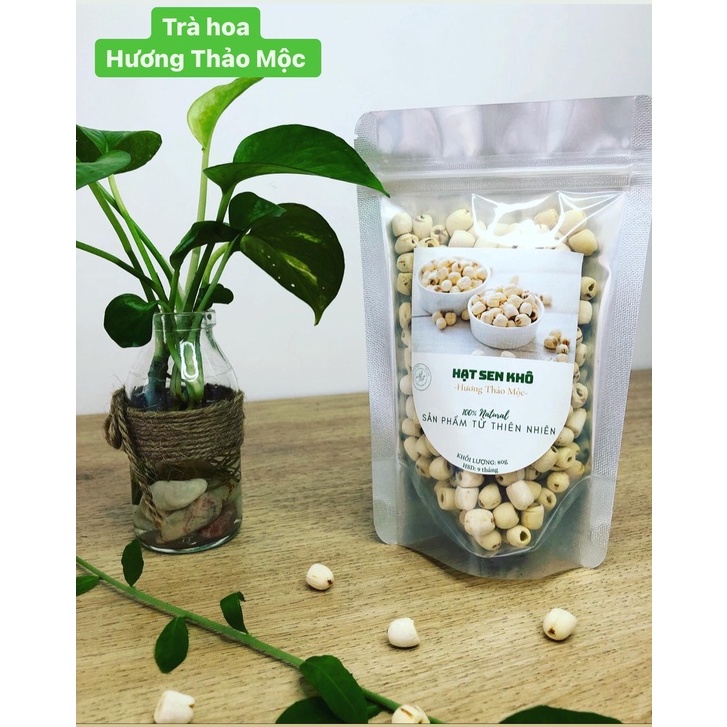 Hạt sen khô Đồng Tháp - Nguyên liệu chè Dưỡng Nhan, Hầm Canh - Hương Thảo Mộc