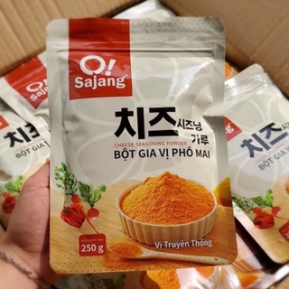 Bột Phomai Lắc Hàn Quốc gói 250g BAO BÌ MỚI