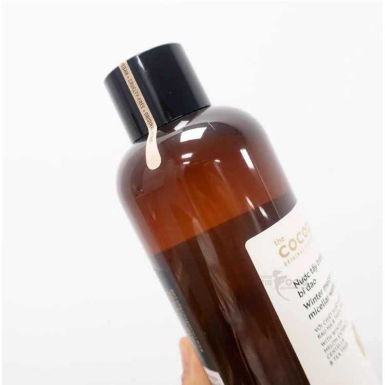 Nước Tẩy Trang Làm Sạch Dịu Nhẹ Chiết Xuất Bí Đao Cocoon Winter Melon Micellar Water | BigBuy360 - bigbuy360.vn