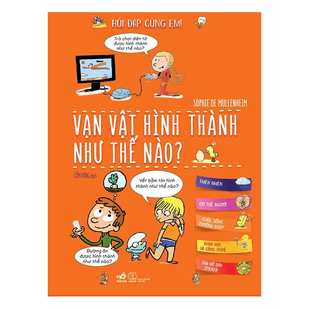 Sách - Hỏi đáp cùng em!- Vạn vật hình thành như thế nào? | BigBuy360 - bigbuy360.vn