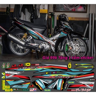 Tem rời xe sirius 50cc - 110cc
