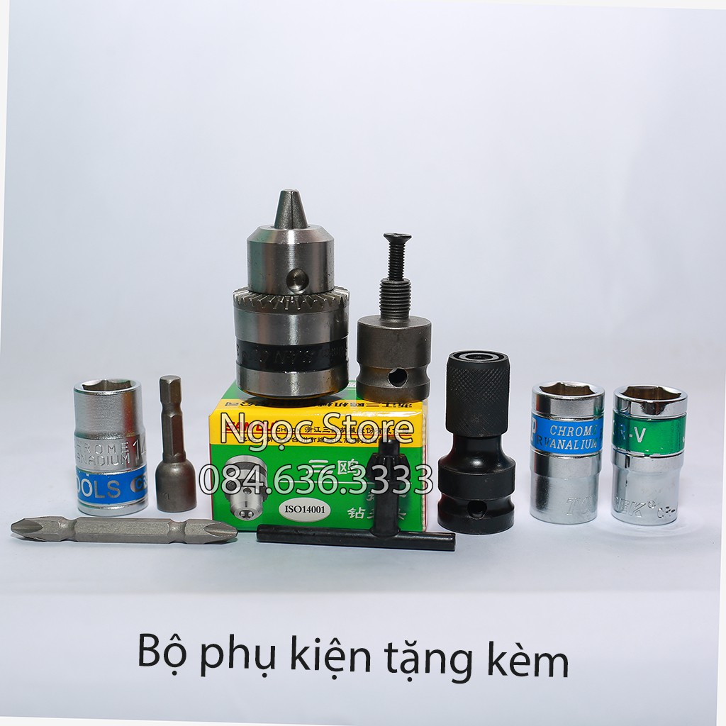 Máy siết ốc bulong Makita 118V Không Chổi Than Pin 10 Cell