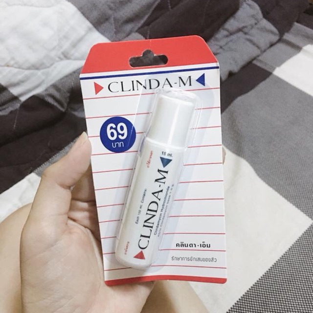 Chấm mụn clinda-m thái lan