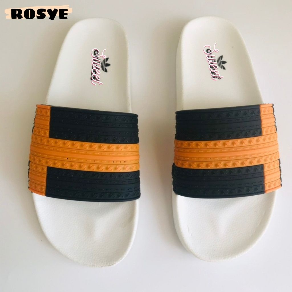 Dép Quai Ngang  Nam Nữ Cao Câp Chông Nước Đế Cao Su Đúc Rosye Hàng Loại 1