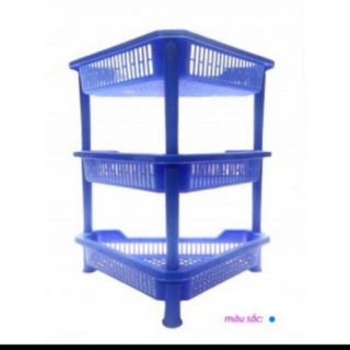 Kệ nhựa 3 tầng hình tam giác việt nhật