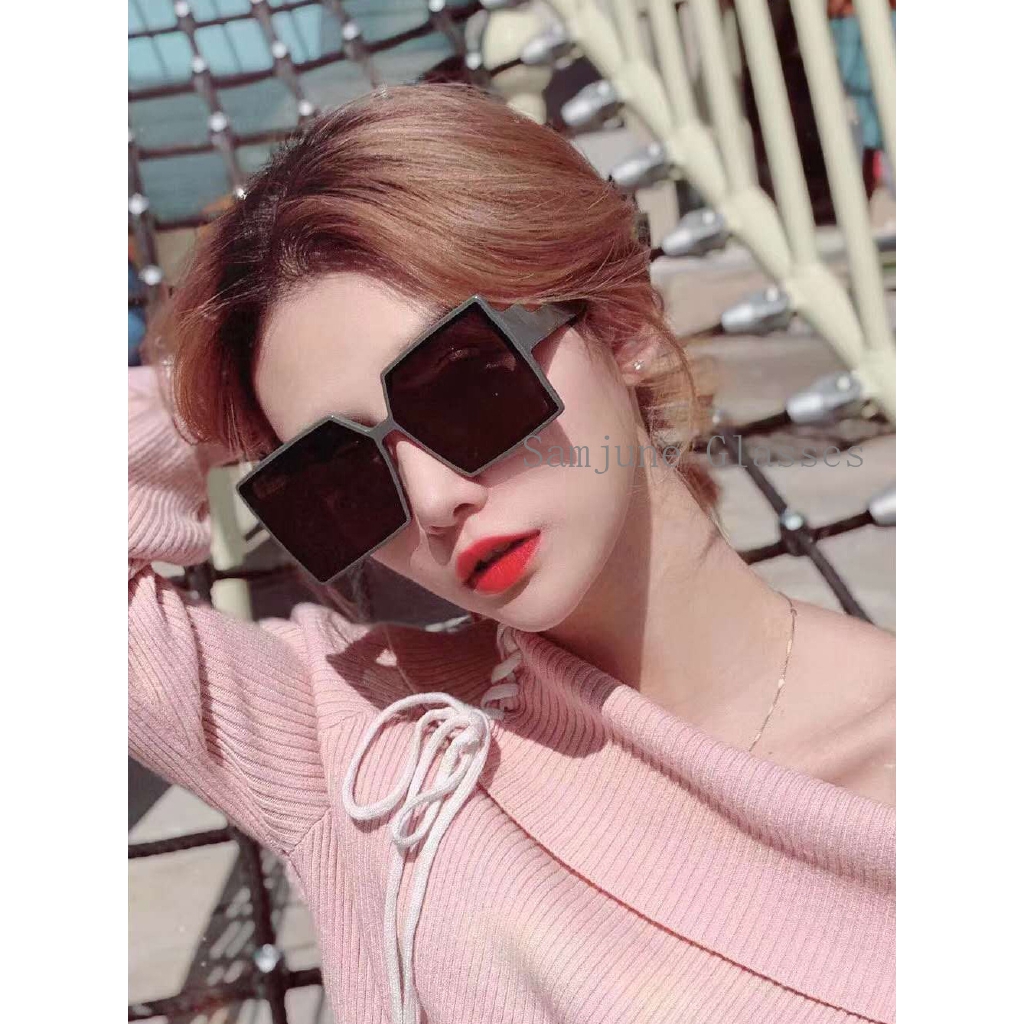 Kính Mát Gọng Vuông Thời Trang Hàn Cho Nữ Samjune
