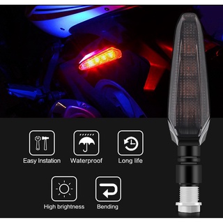 Combo 2 đèn xi nhan 2 màu, đồ chơi xe máy, xe đạp điện - 8584