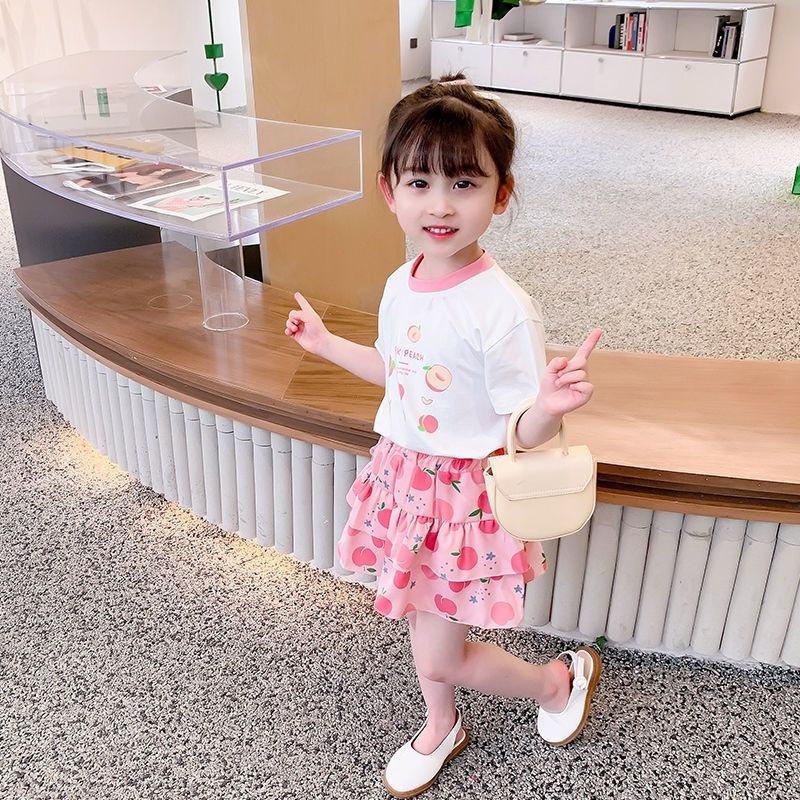 Set Áo Thun Tay Ngắn + Chân Váy Xếp Ly Thiết Kế Mới Thời Trang Mùa Hè Theo Phong Cách Hàn Quốc Cho Nữ