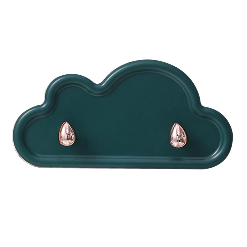 Giá Đỡ Chìa Khóa Gắn Tường Bằng Nhựa Hình Đám Mây