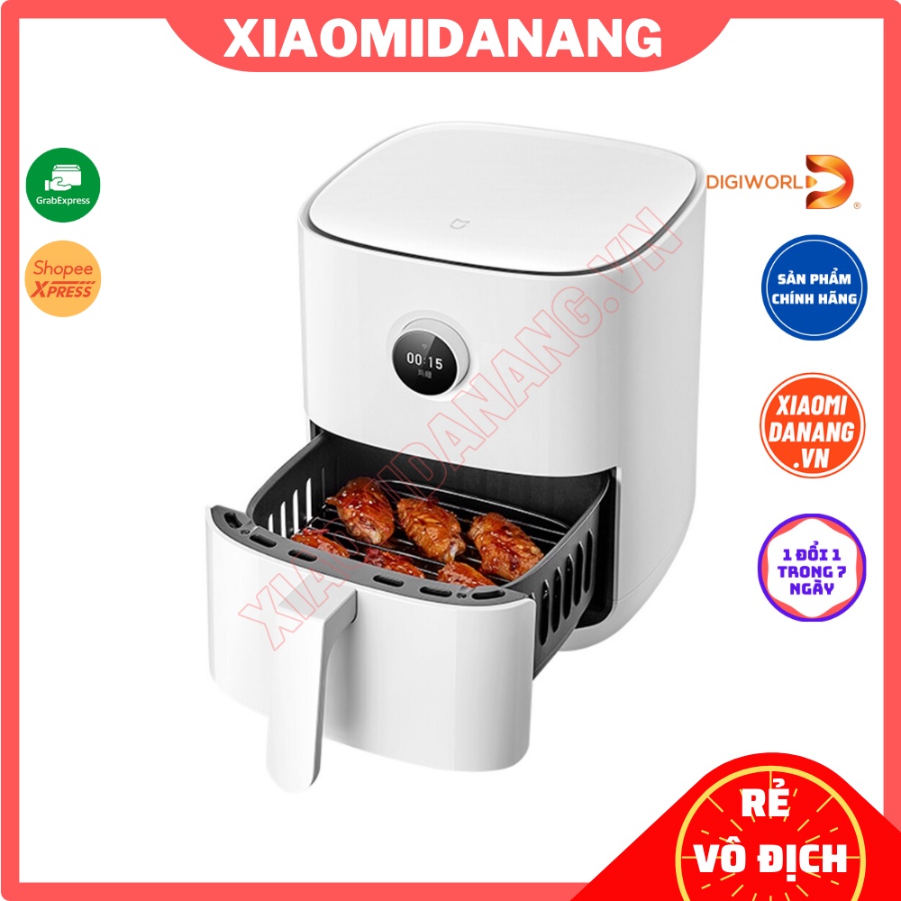 [Mã 155ELSALE giảm 7% đơn 300K] [Bản quốc tế] Nồi chiên không dầu Xiaomi Smart Air Fryer (3.5L) EU Digiworld BHR4849EU