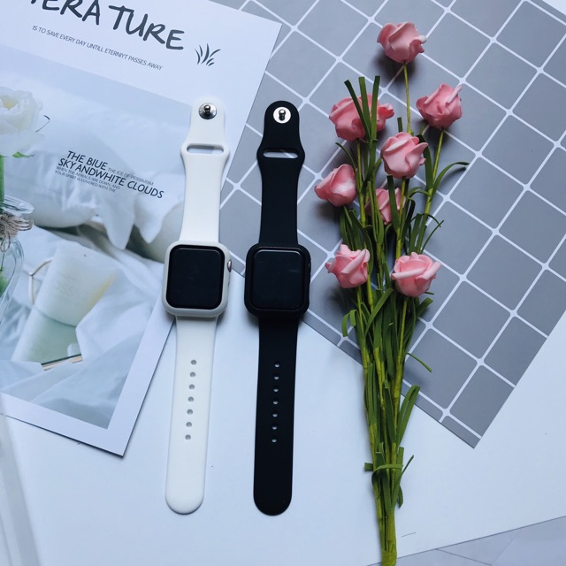 Ốp 2 in 1 kiêm cường lực bảo vệ màn hình cho Đồng hồ thông minh