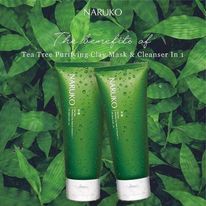 Sữa Rửa Mặt Naruko Tea Tree Purifying Clay Mask &amp; Cleanser 120g