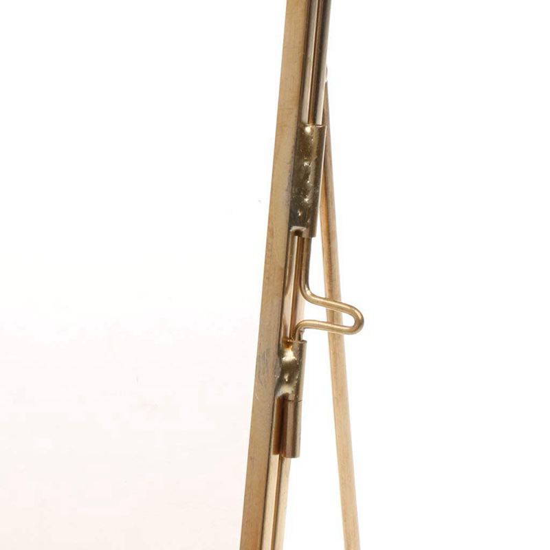 Khung Ảnh Thủy Tinh Trong Suốt Hình Chữ Nhật Màu Vàng Kim Kích Thước 10.2x15.3 cm